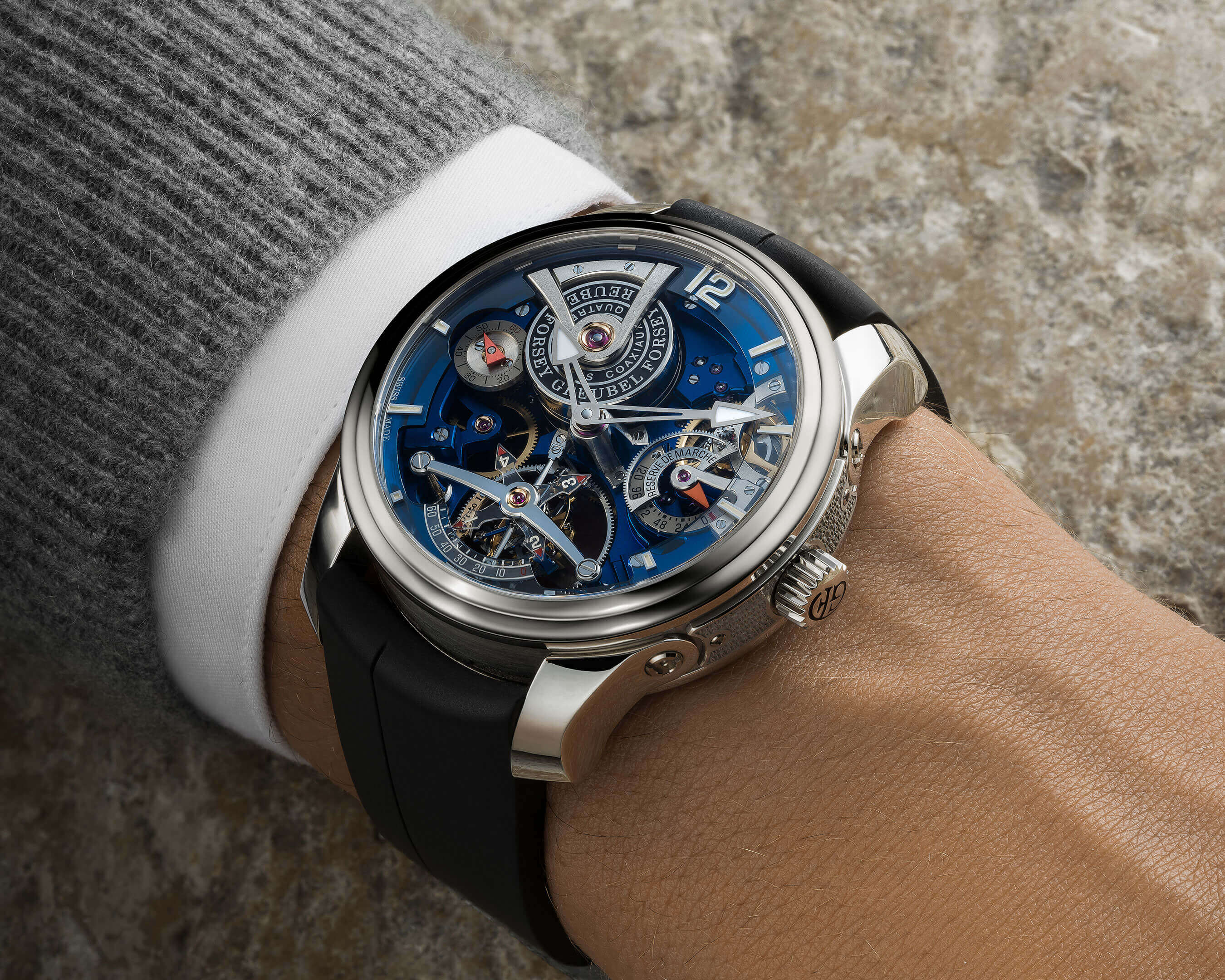 Double Tourbillon 30° Technique - Greubel Forsey