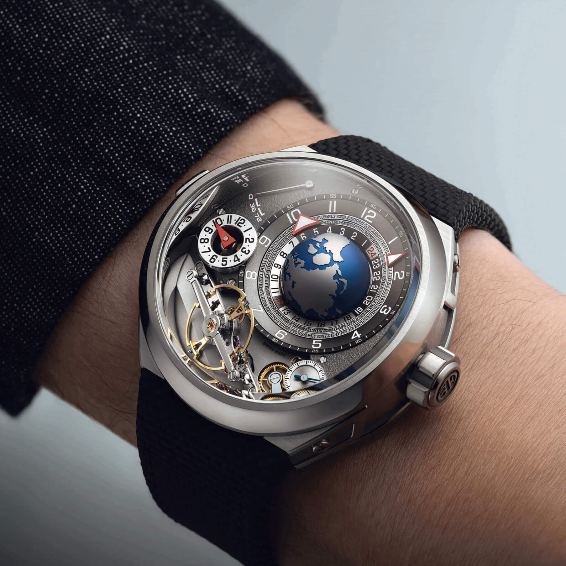 greubel forsey collection gmt balancier convexe - Greubel Forsey